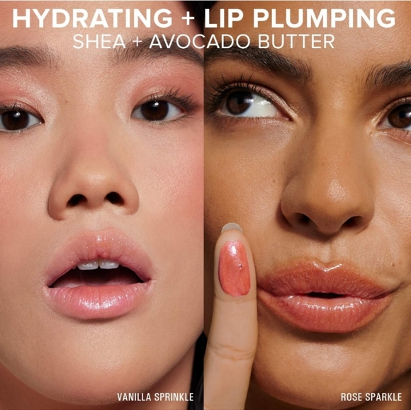 Nudestix Hydrating Peptide Lip Butter Duo Set, Full Size, NIB - Picture 3 of 9